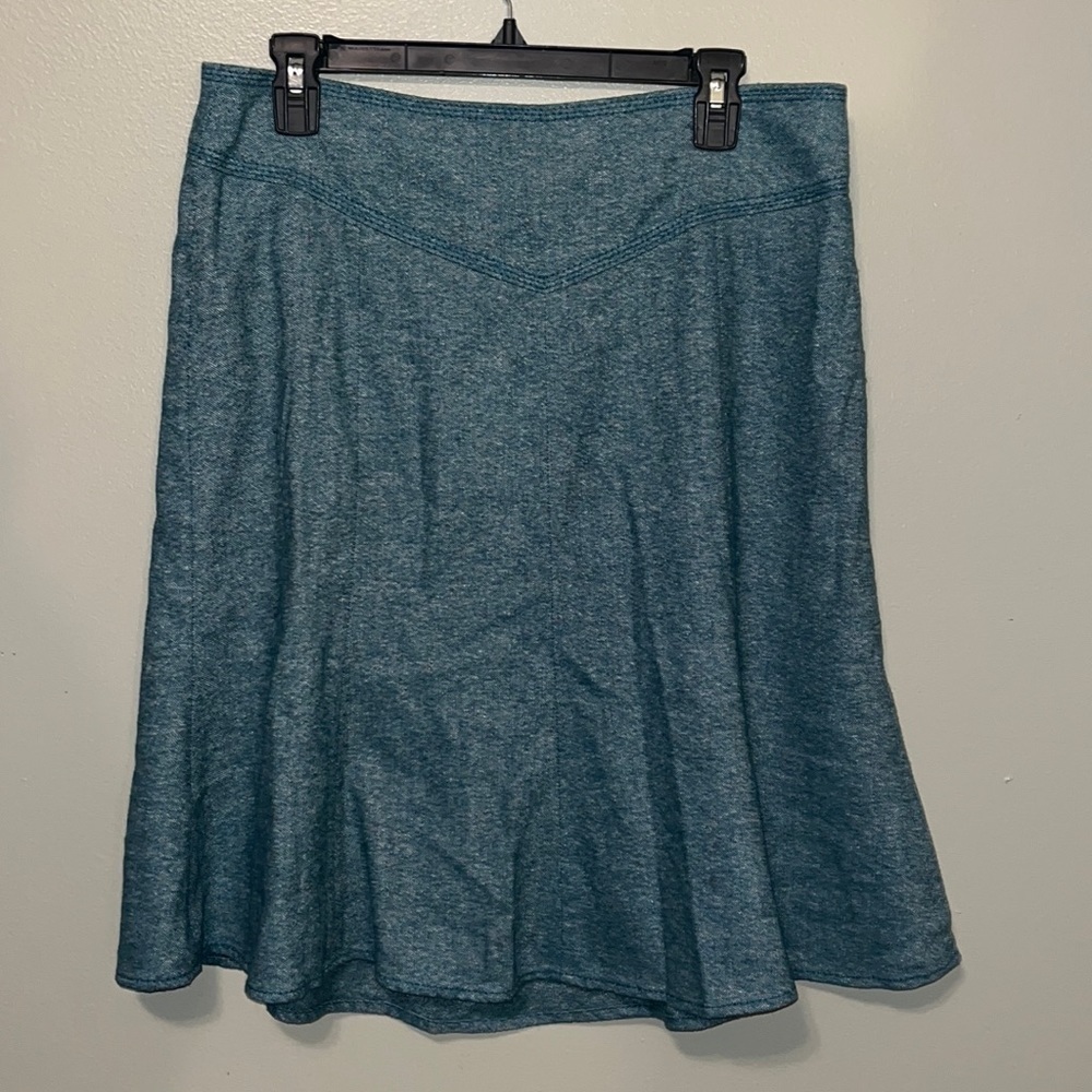 LOFT Green Skirt Womens Size 12 - Picture 2 of 8